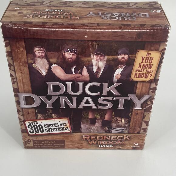 A&E Duck Dynasty Redneck Wisdom Game - Picture 1 of 3
